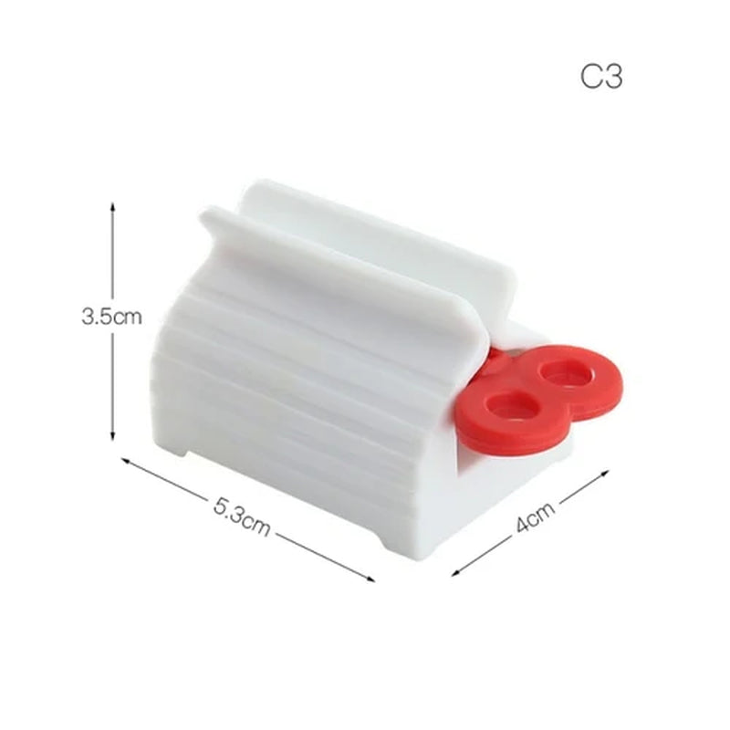 Toothpaste Squeezer and Holder for Oral Care - Bathroom Tool for Tube Management