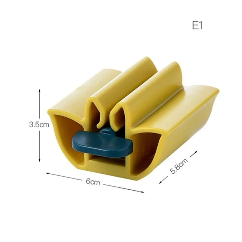 Toothpaste Squeezer and Holder for Oral Care - Bathroom Tool for Tube Management