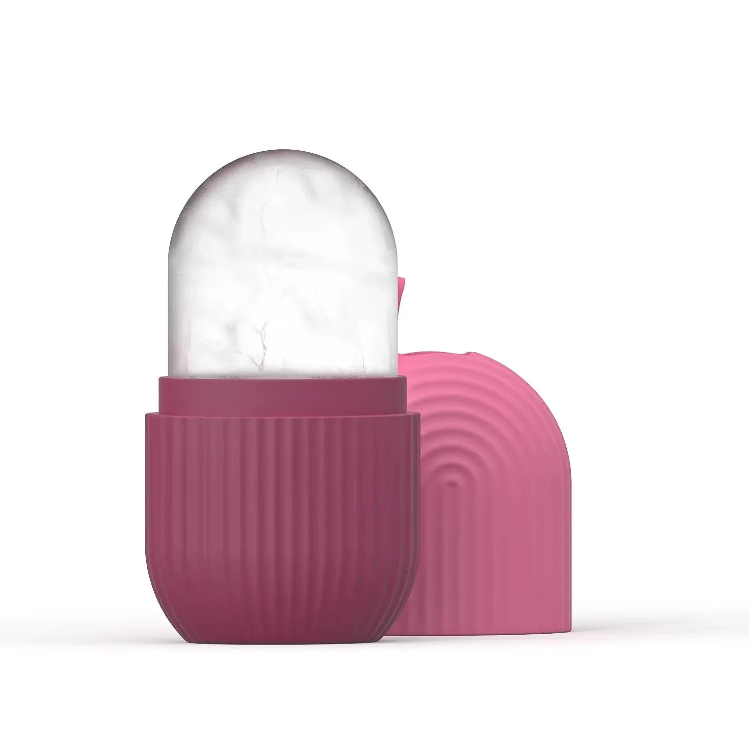 Silicone Ice Cube Trays for Facial Contouring and Eye Rolling Massage - Acne Reduction Skin Care Tool