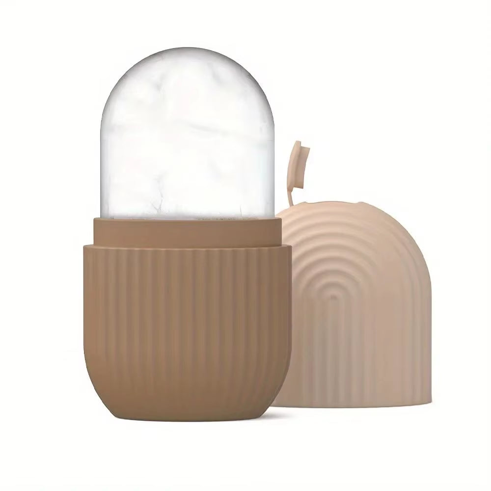 Silicone Ice Cube Trays for Facial Contouring and Eye Rolling Massage - Acne Reduction Skin Care Tool