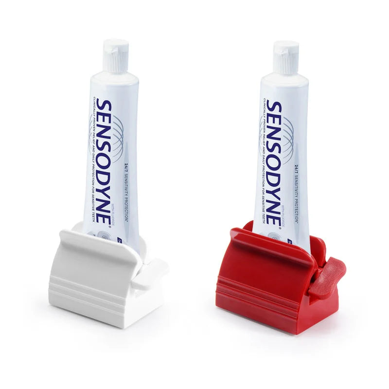 Toothpaste Squeezer and Holder for Oral Care - Bathroom Tool for Tube Management